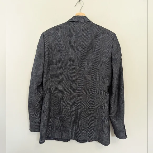 Ted Baker London Men's Modern Fit Blazer Grey Check Wool‎ Apothecary - Picture 3 of 16
